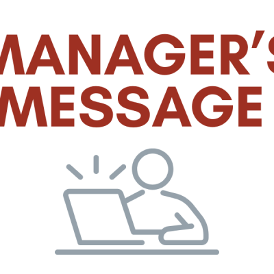 managers message
